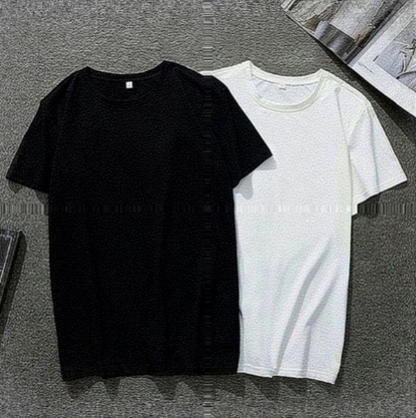 mens designer t shirts fashion brand summer t-shirt classic comfortable short sleeve casual-shirt pure cotton man tshirt tees h0f0, White;black